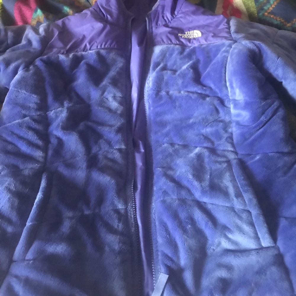 Girls north face coats size 16
